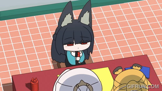 akaoni_(zumt3548), animal_ears, animated_gif, fox_ears, fox_girl, hoshimi_miyabi, ju_fufu, long_hair, multiple_girls, tiger_ears, tiger_girl, yi_xuan_(zenless_zone_zero), yixuan_(zenless_zone_zero), zenless_zone_zero