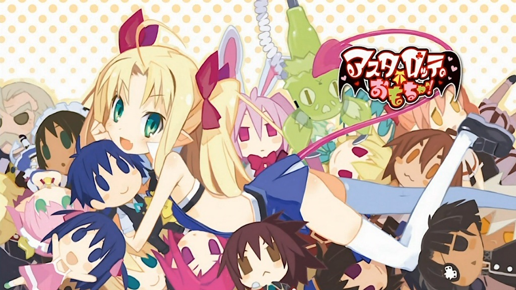 animal_ears, astarotte_no_omocha!, blonde_hair, bow, breasts, bunny_ears, child, elfleda_mirjasdottir