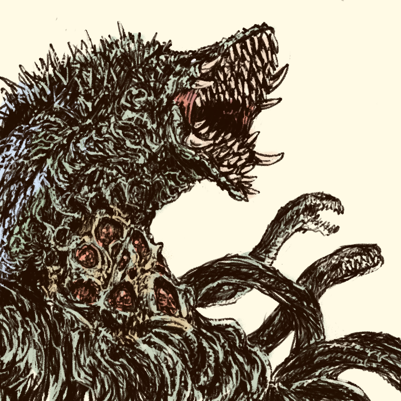 biollante, commentary, giant, giant_monster, godzilla_vs._biollante, kaiju, monster, no_humans