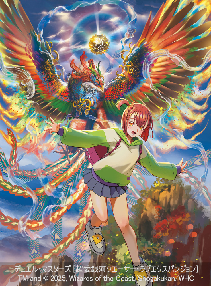 1girl, 2025, akagi_shunsuke_(und), backpack, bag, bird, bird_tail, bird_wings
