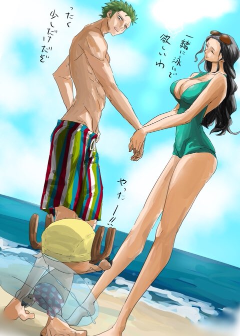 1girl, 2boys, ^_^, antlers, black_hair, chikichiki_(robitema), closed_eyes, commentary_request