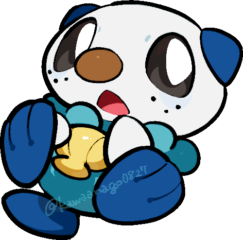 chibi, chibi_only, commentary_request, full_body, kawaanago, lowres, no_humans, open_mouth