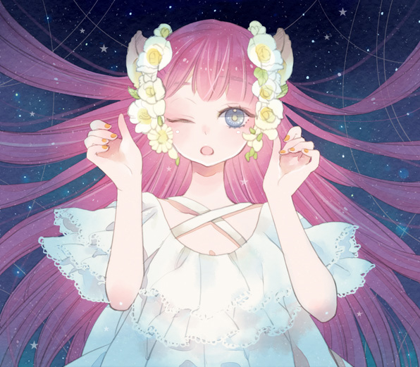 bad_id, fuyu_mochi, goddess_madoka, kaname_madoka, magical_girl, mahou_shoujo_madoka_magica, solo, ultimate_madoka