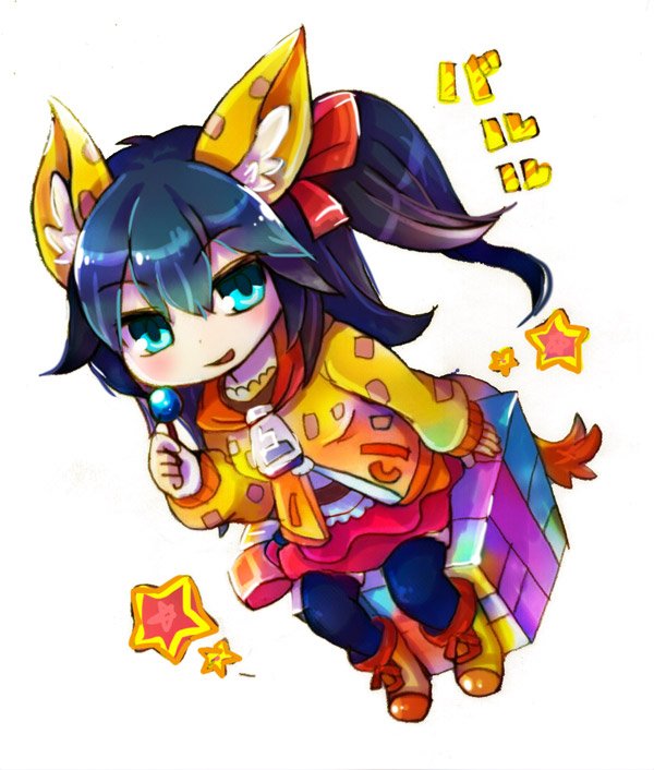 1girl, animal_ears, balulu_alma, black_hair, black_thighhighs, blue_eyes, boots, bow