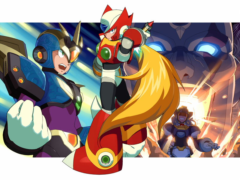 4boys, android, arm_cannon, armor, assault_visor, bald, black_armor, black_helmet