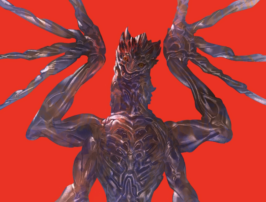 commentary_request, high_contrast, looking_at_viewer, monster_hunter:_world, monster_hunter_(series), monster_hunter_world:_iceborne, no_humans, open_mouth