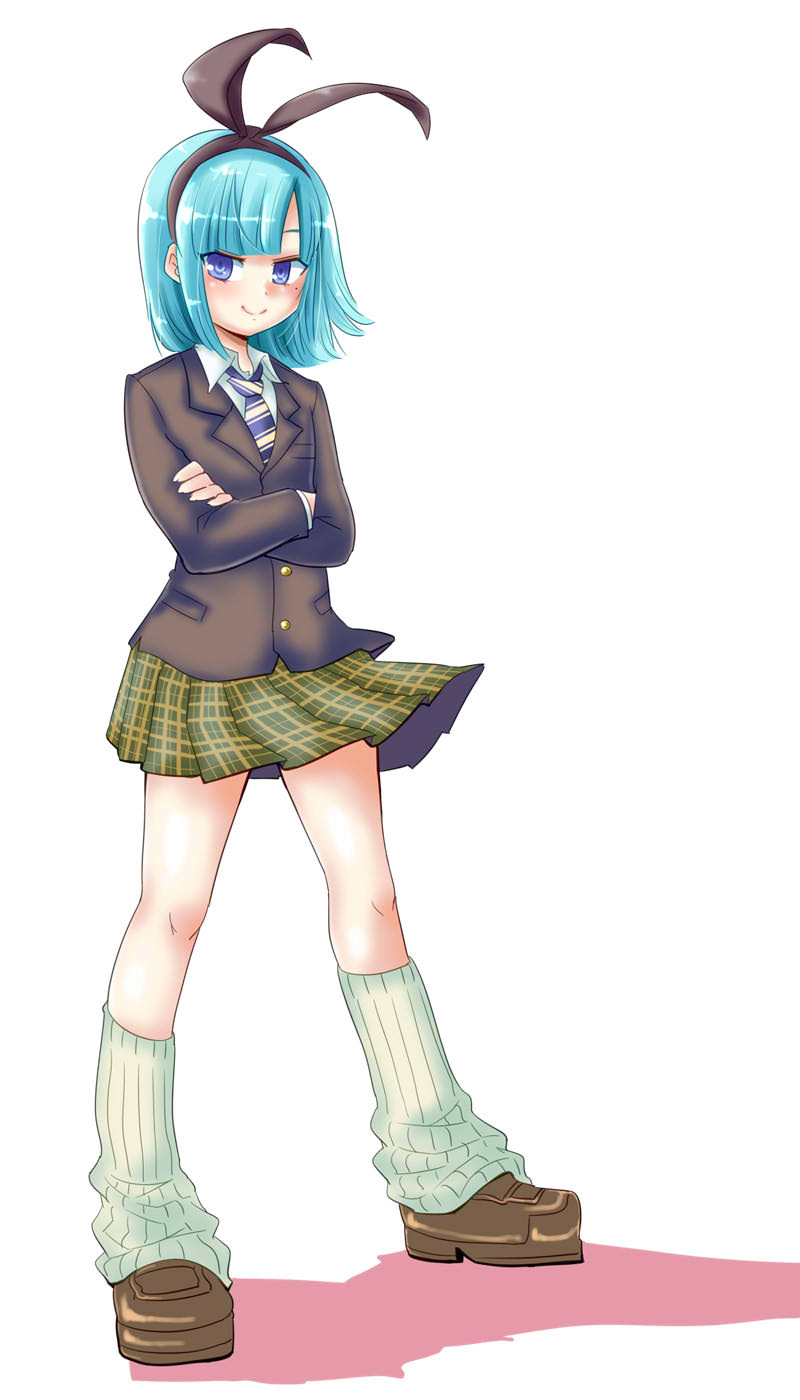 1boy, 2channel, 2channel_(/livejupiter/), aile-kun, black_hairband, black_jacket, blazer, blue_eyes