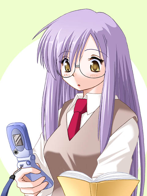 1girl, :o, aono_makishi, archived_source, bad_link, blush, book, breasts
