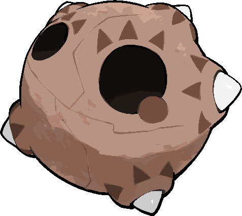 commentary_request, full_body, kawaanago, lowres, minior, minior_(meteor), no_humans, pokemon