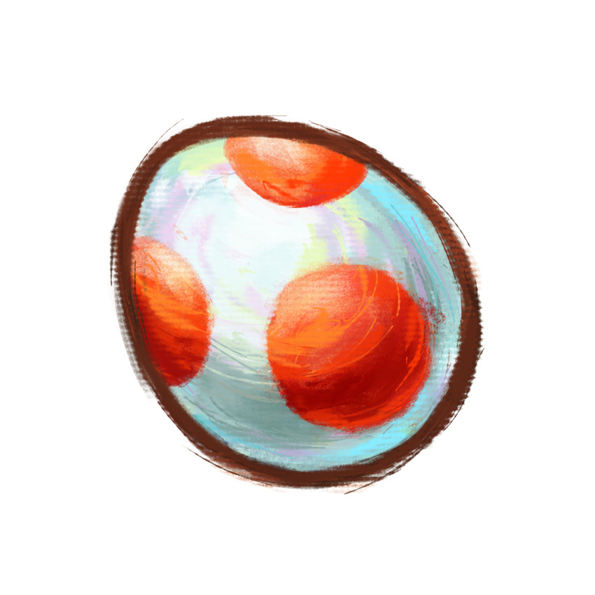 egg, harada_masamichi, highres, no_humans, official_art, simple_background, solo, super_mario_bros.