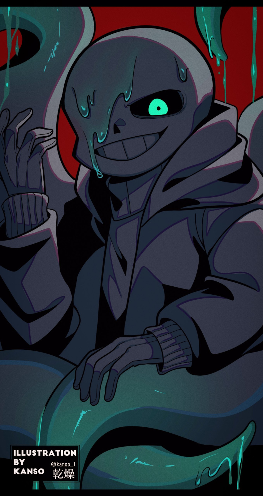 1boy, :d, absurdres, alternate_universe, aqua_eyes, bad_id, bad_pixiv_id, black_jacket