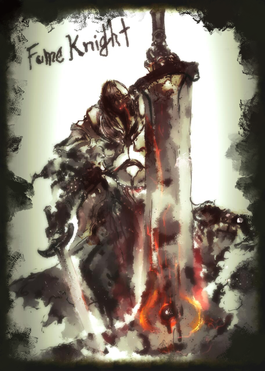 1boy, armor, breastplate, character_name, commentary_request, dark_souls_(series), dark_souls_ii, fume_knight