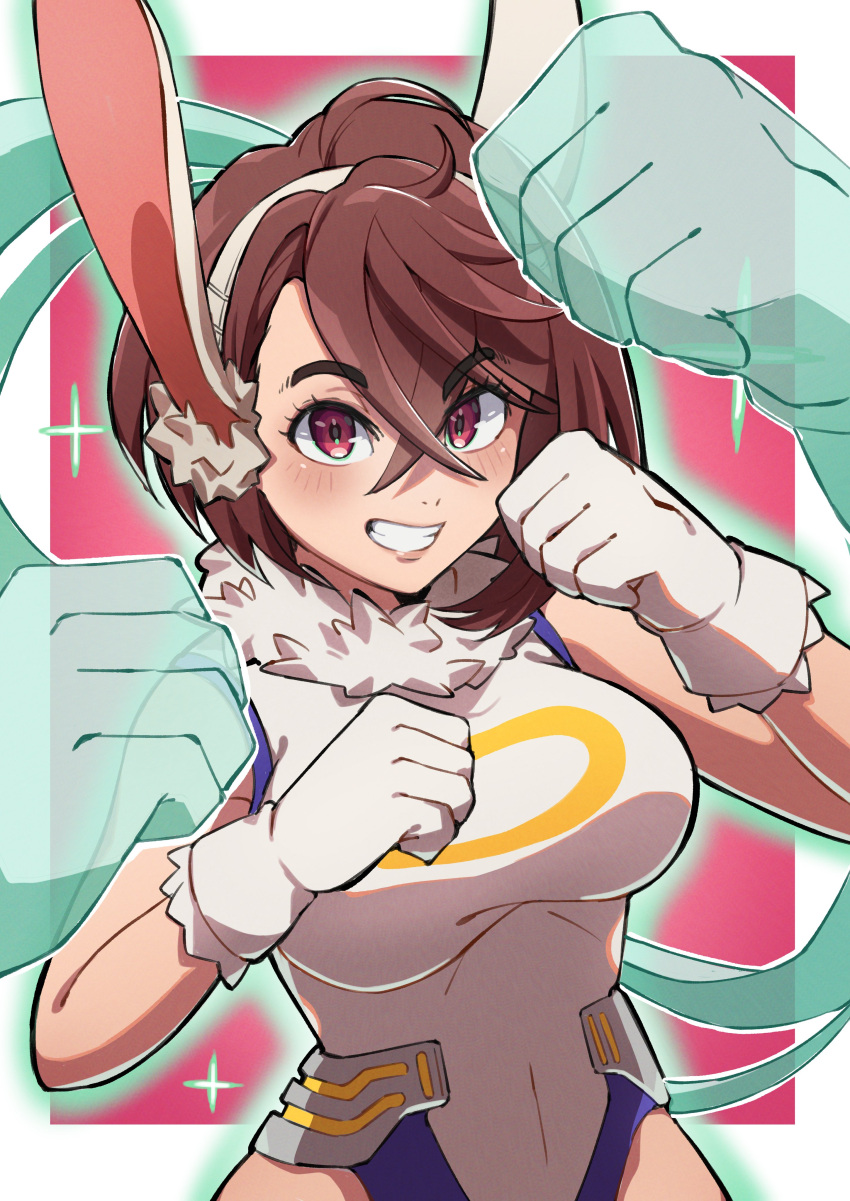 1girl, absurdres, animal_ears, ayase_momo, bare_shoulders, blush, boku_no_hero_academia, border