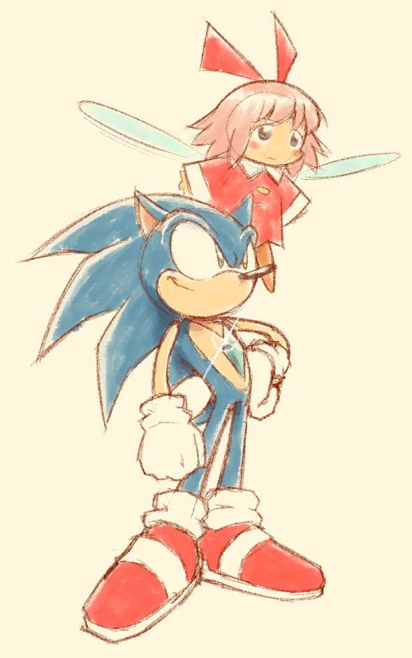 1boy, 1girl, crossover, crystal_shards, fairy, fairy_wings, full_body, furry