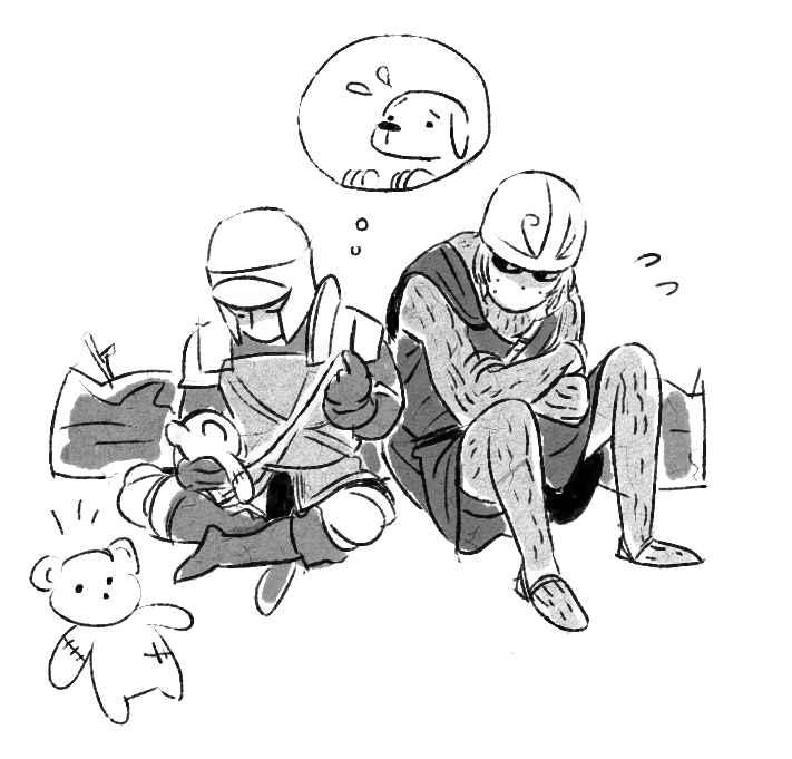 2boys, armor, boots, chainmail, commentary, creighton_of_mirrah, dark_souls_(series), dark_souls_ii