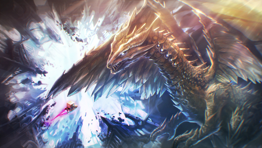 1elims1, absurdres, claws, commentary, dragon, english_commentary, highres, original