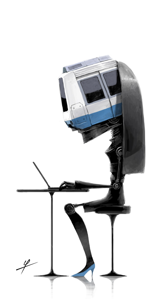 1other, blue_shoes, chair, computer, full_body, high_heels, laptop, ldt