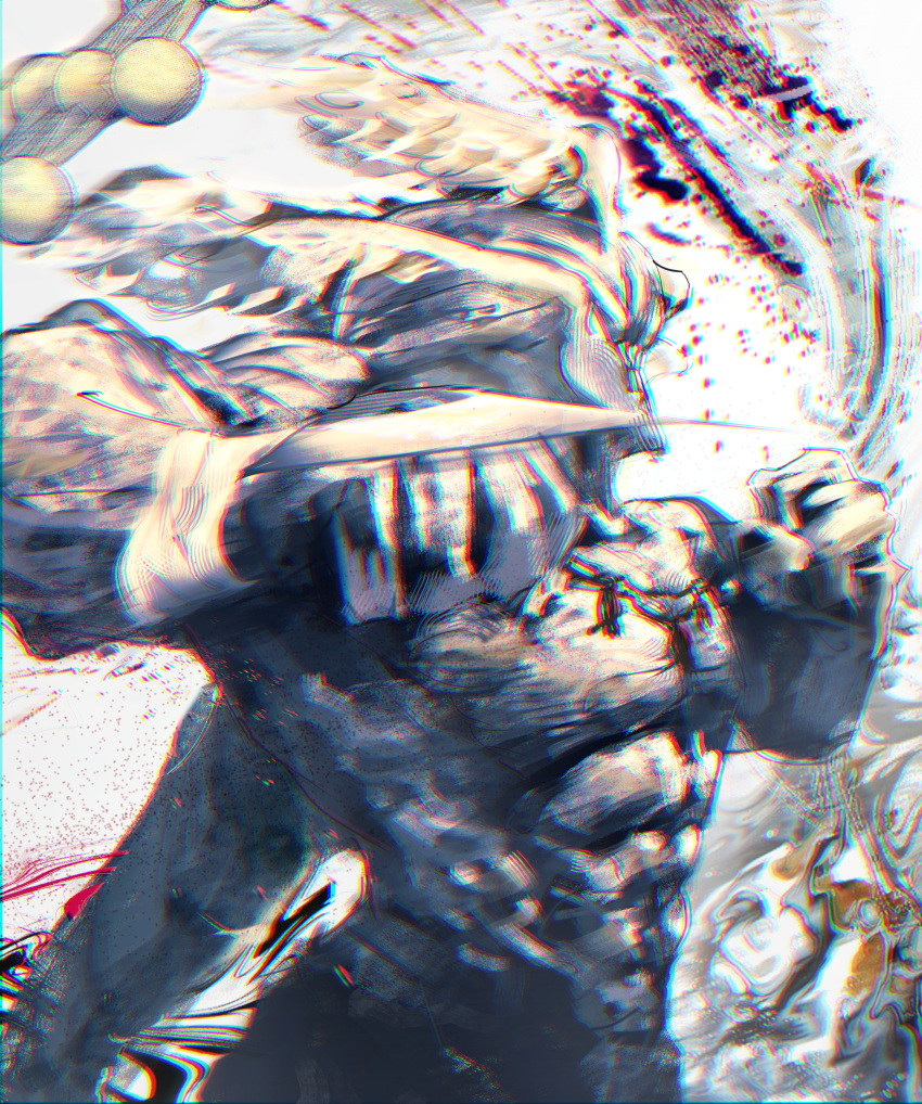 1other, absurdres, cancer.b0ss, chromatic_aberration, colored_skin, commentary, eight-handed_wheel, english_commentary