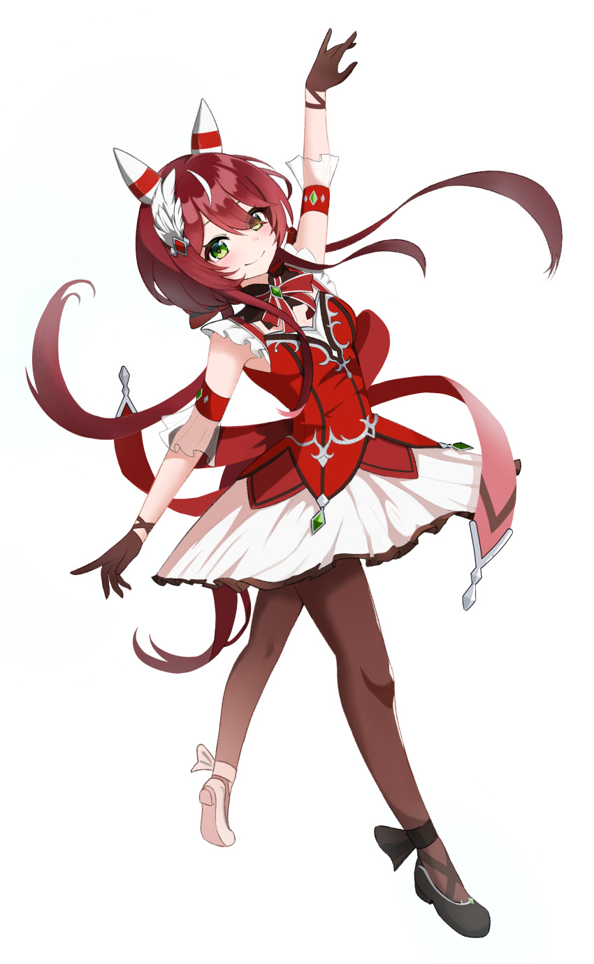 1girl, absurdres, animal_ears, asymmetrical_footwear, ballet, blush, breasts, closed_mouth