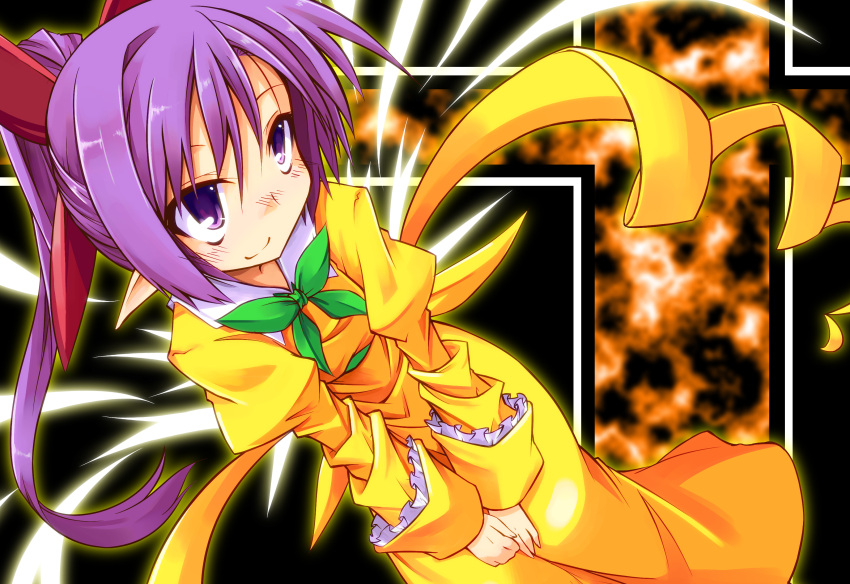 absurdres, bow, dress, dutch_angle, extra, hair_bow, hemogurobin_a1c, highres