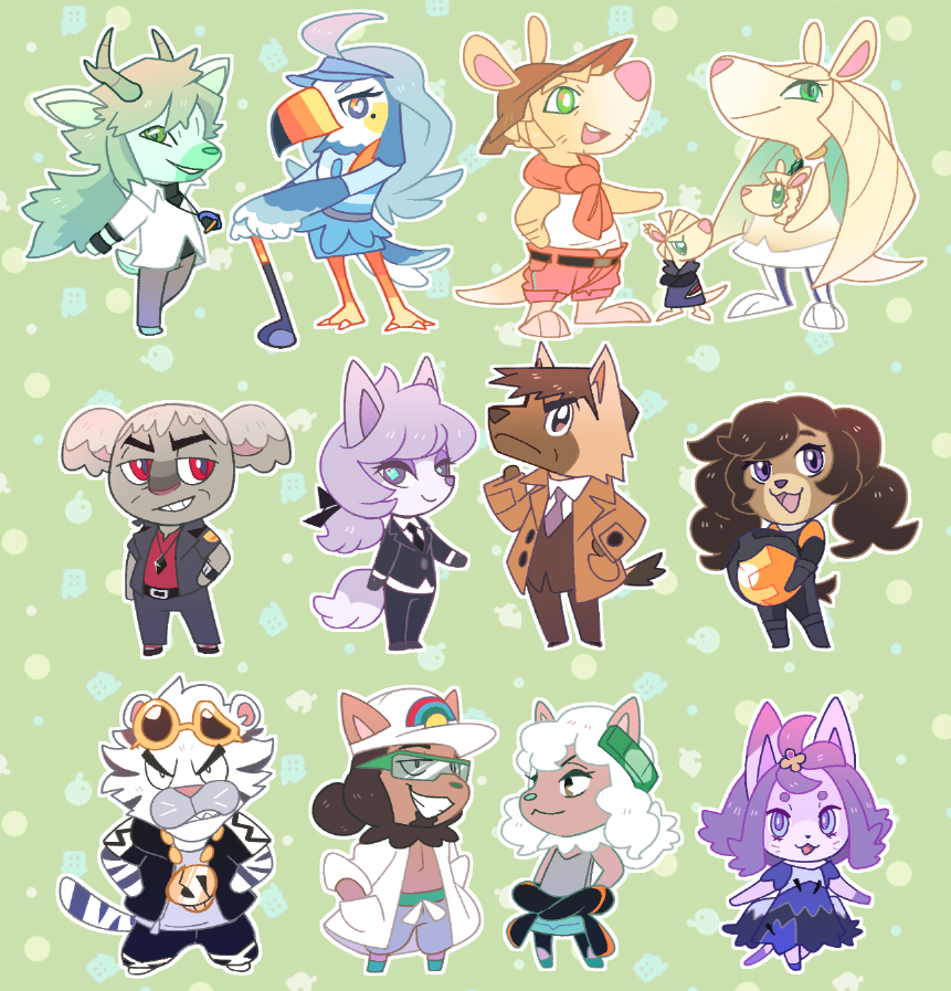 6+boys, 6+girls, :3, :d, acerola_(pokemon), ahoge, anabel_(pokemon), angry
