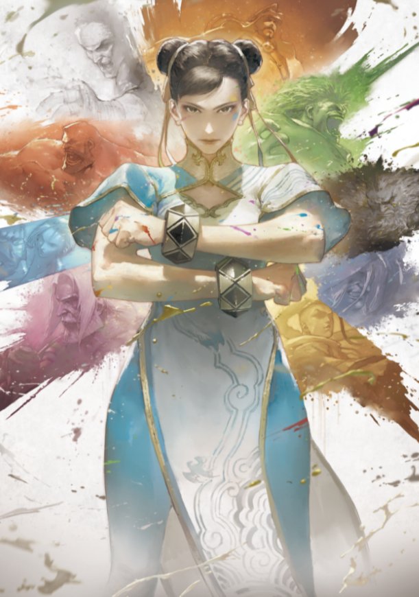 2girls, 6+boys, akuma_(street_fighter), beard, black_hair, blanka, bracelet, cammy_white