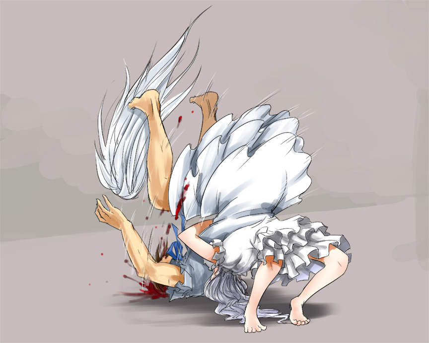 barefoot, crossdressinging, feet, german_suplex, honma_meiko, madcocoon, matsuyuki_atsumu, overused