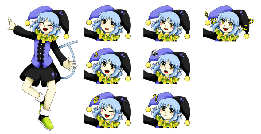 1girl, :d, :o, ?, aimturein, bad_id, bad_tumblr_id, black_hat