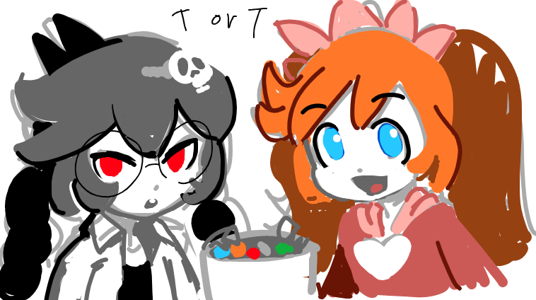 2girls, :d, :o, ashley_(warioware), ashley_(warioware)_(cosplay), black_hair, blue_eyes, braid
