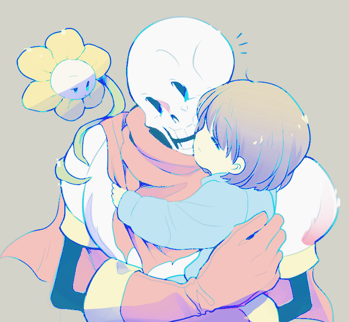 1other, 2024, 2boys, 2d, ambiguous_gender, armor, blue_shirt, brown_hair