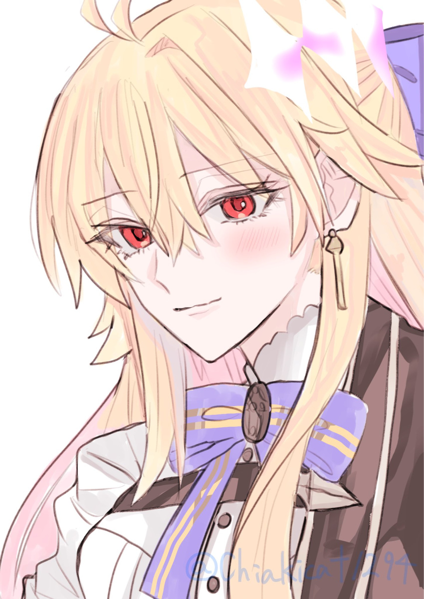 arcueid_brunestud, blonde_hair, chiakicat1294, fate/grand_order, fate_(series), highres, long_hair, red_eyes