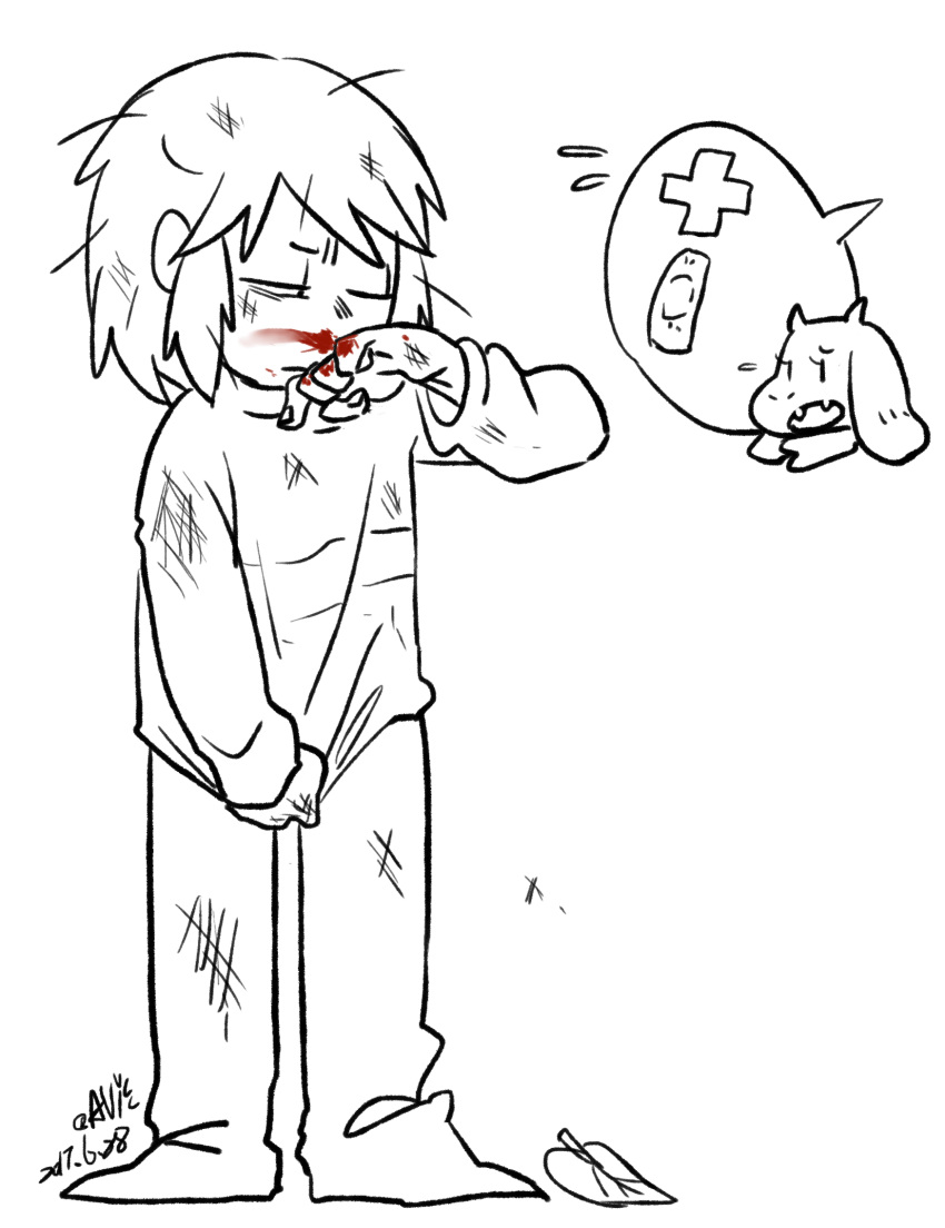 1girl, 1other, 2017, 2d, ambiguous_gender, animal_ears, anthro, avimedes