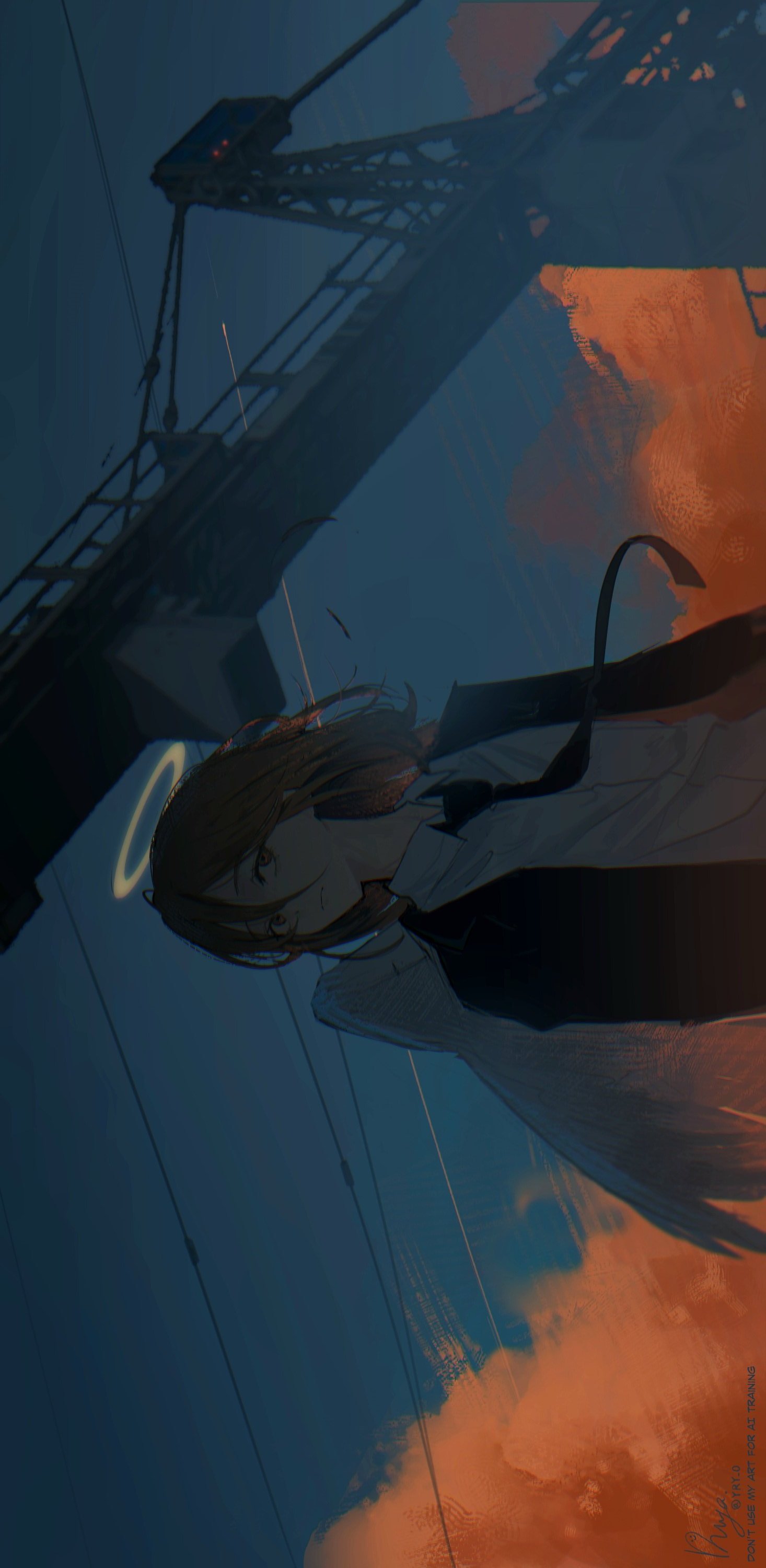 1boy, absurdres, angel, angel_devil_(chainsaw_man), angel_wings, black_jacket, black_necktie, black_suit