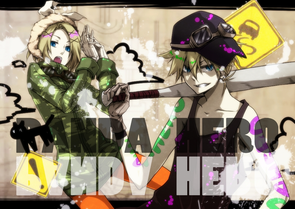 baseball_bat, baseball_cap, blonde_hair, blue_eyes, goggles, goggles_around_neck, goggles_on_head, hair_ornament