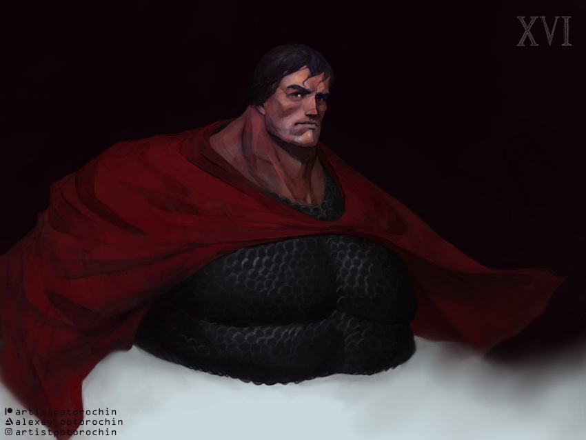 1boy, absurdres, armor, artist_name, artstation_logo, artstation_username, black_armor, blue_eyes