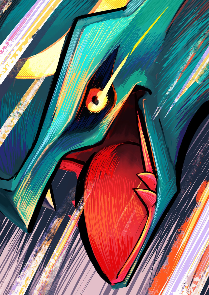 black_sclera, colored_sclera, dragon, eastern_dragon, ezgk385, fangs, highres, no_humans