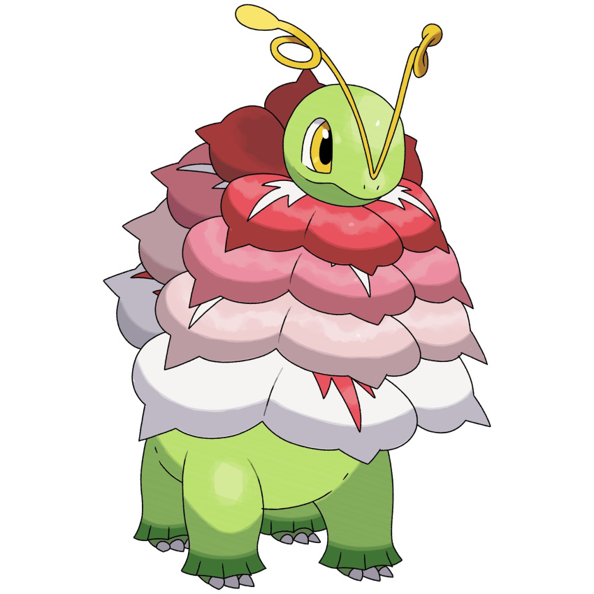 antennae, cardnlh, derivative_work, flower, full_body, highres, mega_meganium, mega_pokemon