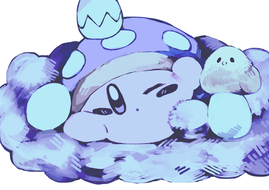 :o, bird, blush_stickers, cool_colored, copy_ability, egg, hat, kirby
