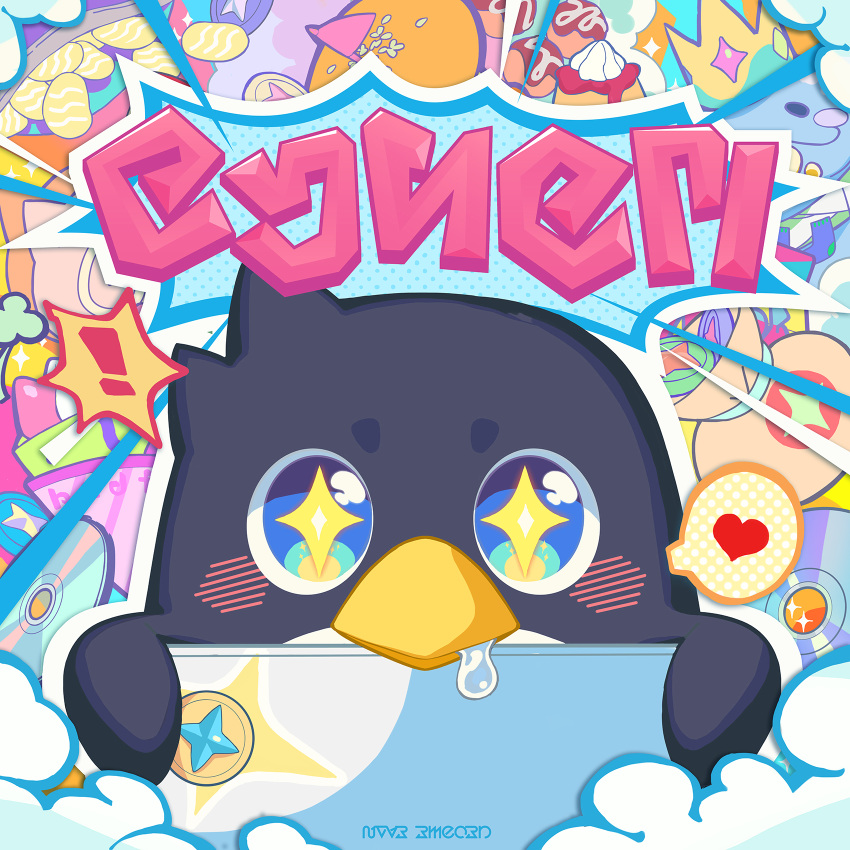 !, +_+, album_cover, animal_focus, bird, bread, cd, chips_(food)