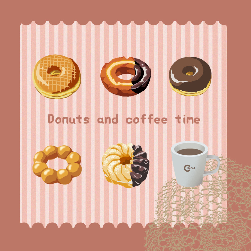 angel_french, choco_fashion, chocolate-covered_food, coffee, coffee_mug, commentary_request, cup, dessert