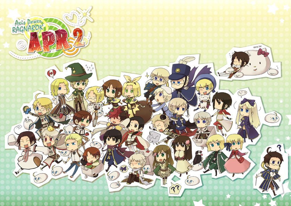 6+boys, 6+girls, acolyte_(ragnarok_online), acolyte_(ragnarok_online)_(cosplay), america_(hetalia), armor, armored_dress, assassin_cross_(ragnarok_online)