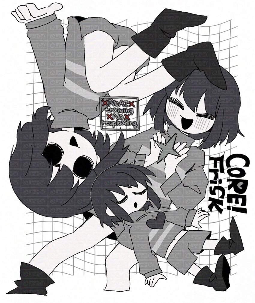 1other, :d, :o, ^_^, alternate_universe, ankle_boots, bare_legs, bob_cut