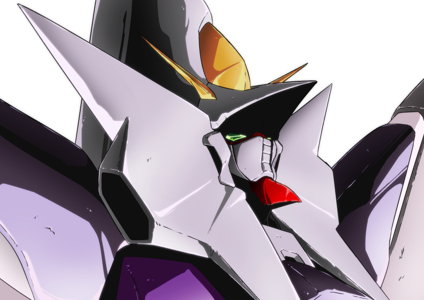 g_gundam, gicchon, green_eyes, gundam, gundam_heaven's_sword, highres, looking_to_the_side, mecha