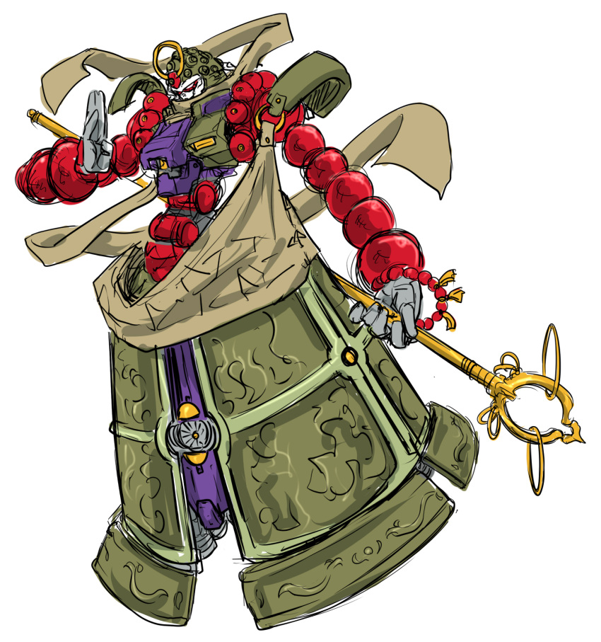 alternate_form, bead_bracelet, beads, bracelet, commentary_request, g_gundam, gundam, highres