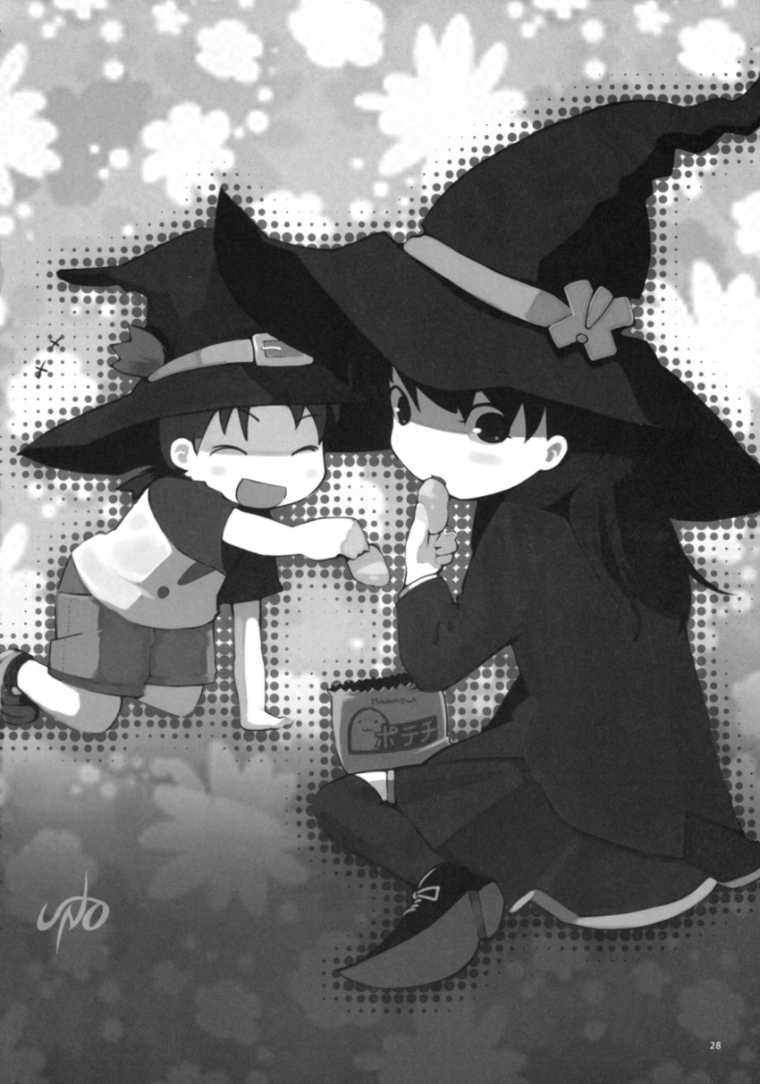 meltdown_comet, monochrome, tagme, yotsubato!, yukiu_con