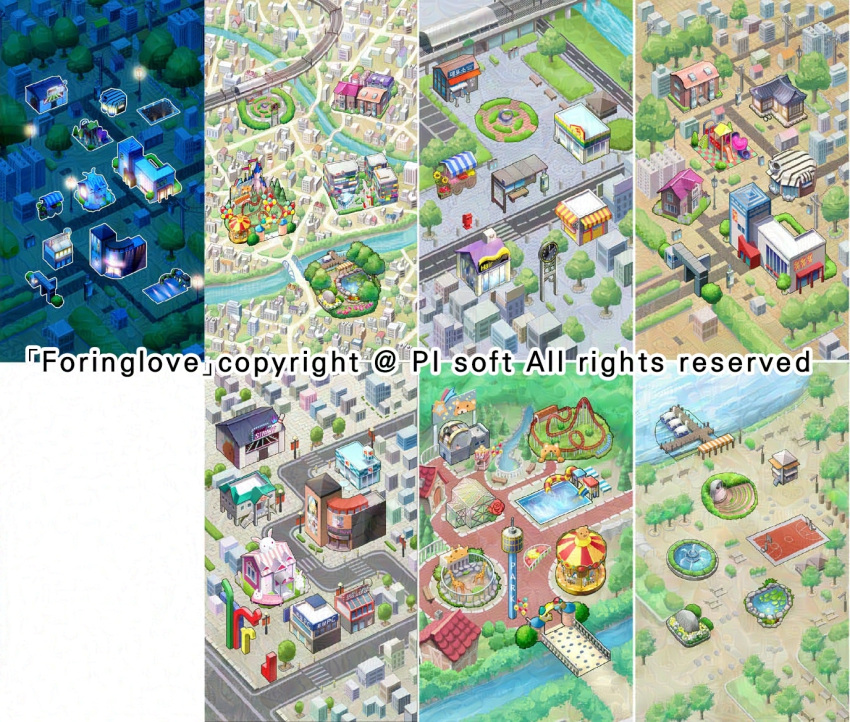 amusement_park, balloon, basketball_court, bench, bowling_pin, bridge, bus_stop_shelter, carousel
