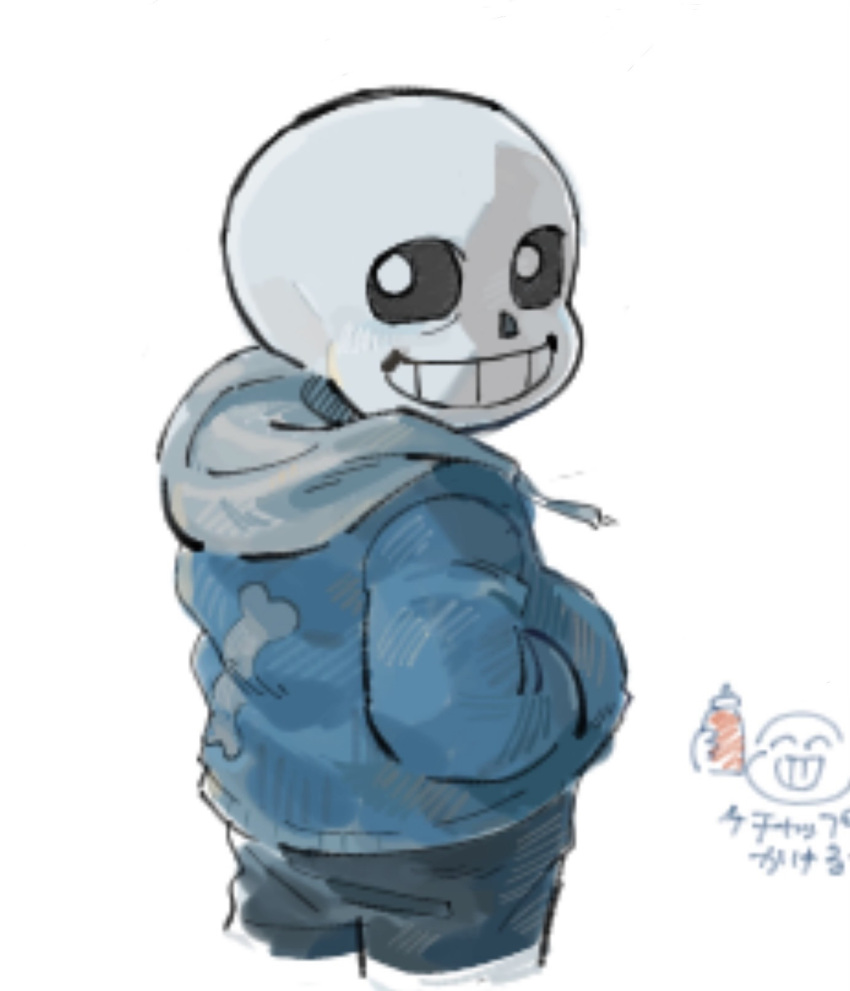 1boy, 2024, 2d, back, black_shorts, blue_jacket, cropped_legs, digital_media