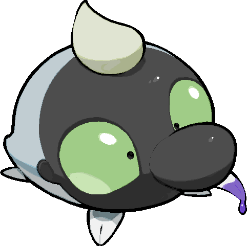 animal_focus, commentary_request, full_body, kawaanago, lowres, no_humans, pokemon, pokemon_(creature)