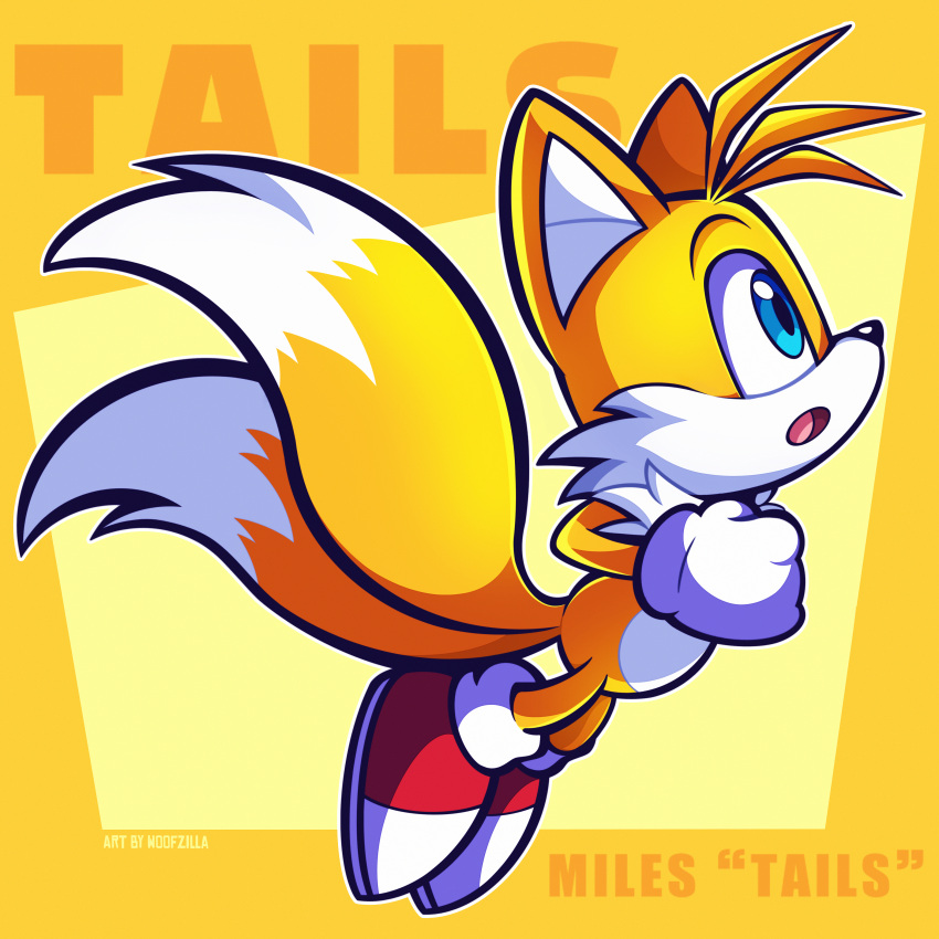1boy, absurdres, blue_eyes, character_name, commentary, english_commentary, fox_boy, from_side
