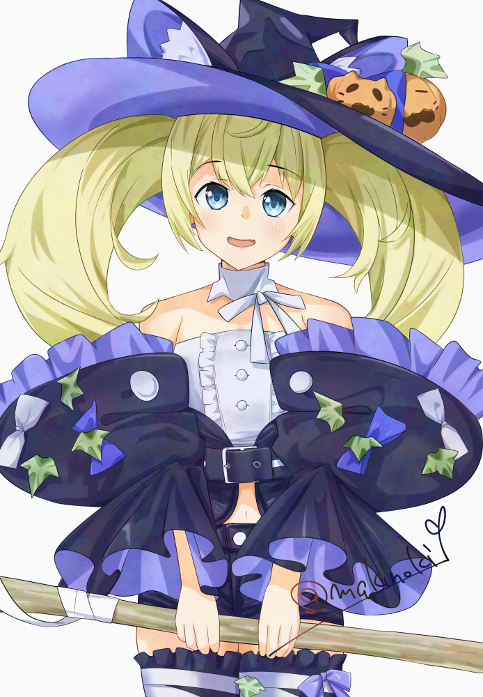 1girl, animal_ear_fluff, animal_ears, bare_shoulders, black_jacket, black_shorts, blonde_hair, blue_eyes